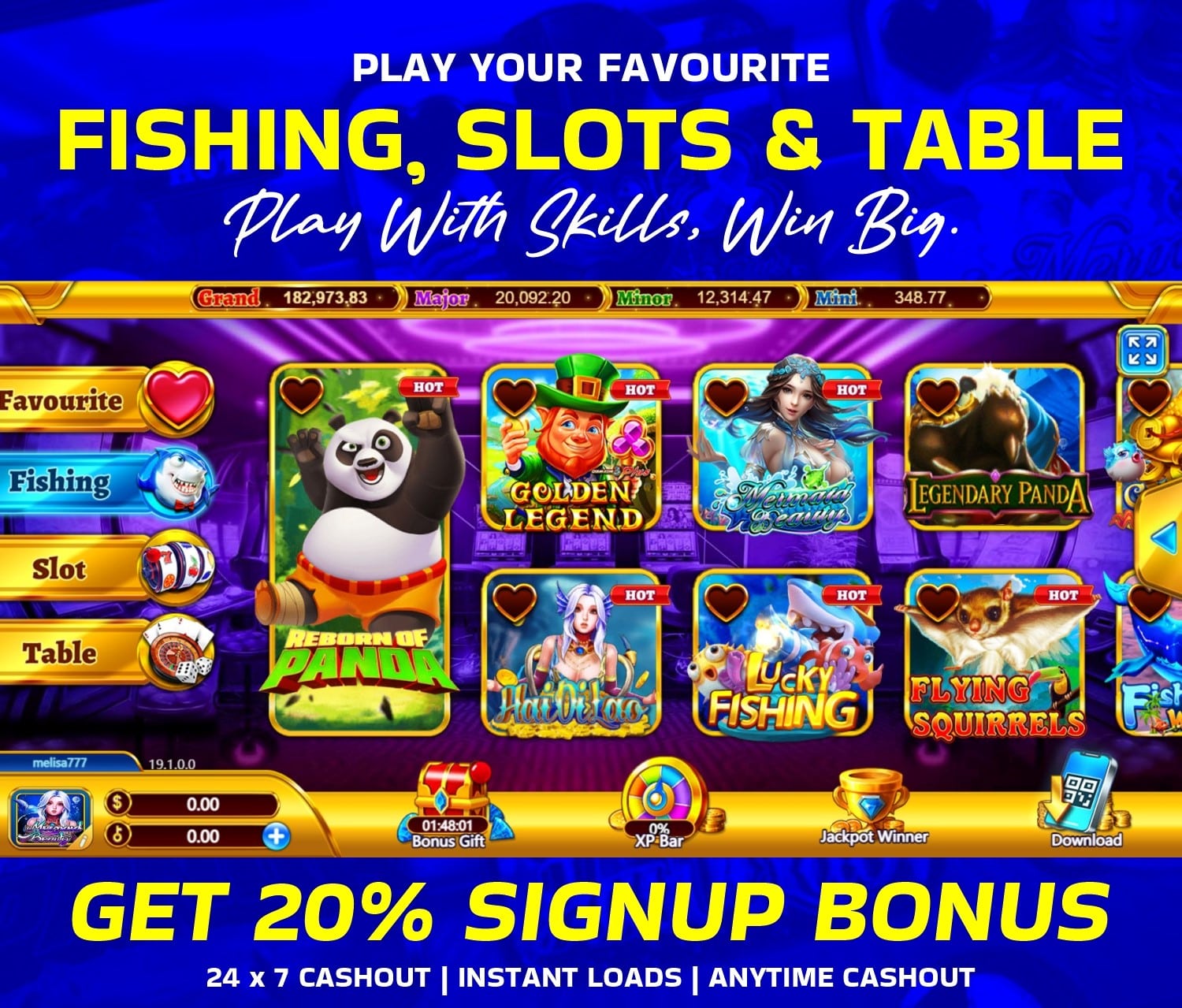 Ultra Panda Mobi 777 Online Casino UltraPanda